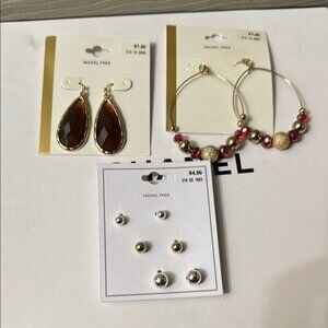 Elegant Gold and Silver tone Jewelry  Set bundle nwt